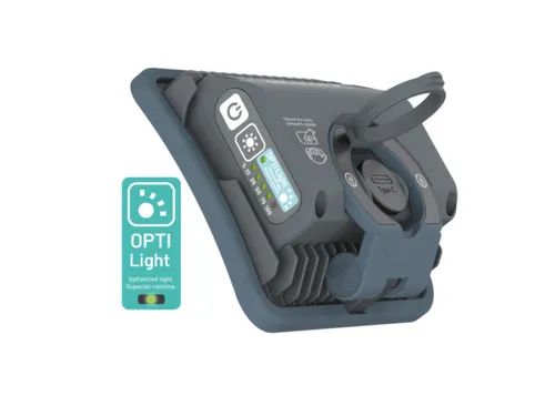 zaklamp,LED,1000lumen,aan-/uit-schakelaar,clip,accu