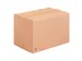 Boîte américaine pliable Simple cannelure C Brun 600x400x400mm 20pcs