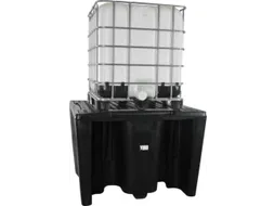 PE-opvangbak,v. 1xIBC,opvangvol. 1000l,HxBxD 1000x1450x1450mm