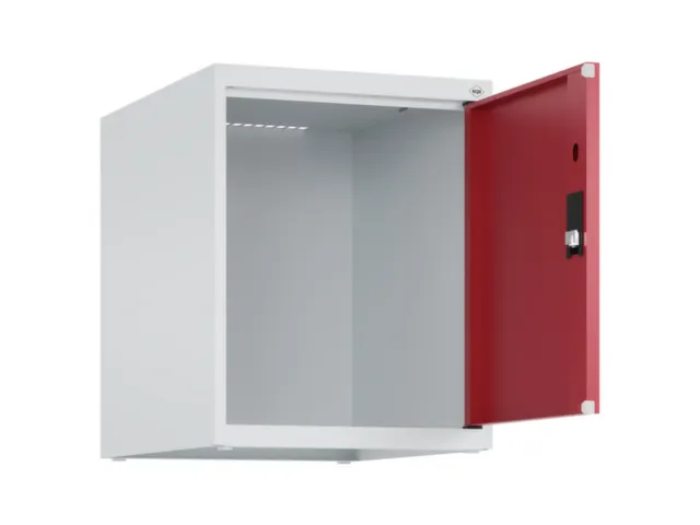 opzetkast,v. locker,1vak.,vak B 400mm,HxBxD 500x400x500mm,vleugeldeur