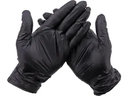 Gloovy Eco Duurzame Hygiëne Handschoen Zwart Maat S 20x100 stuks