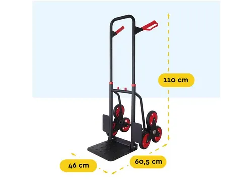 Trappensteekwagen 120 KG transportkar opvouwbaar HT120