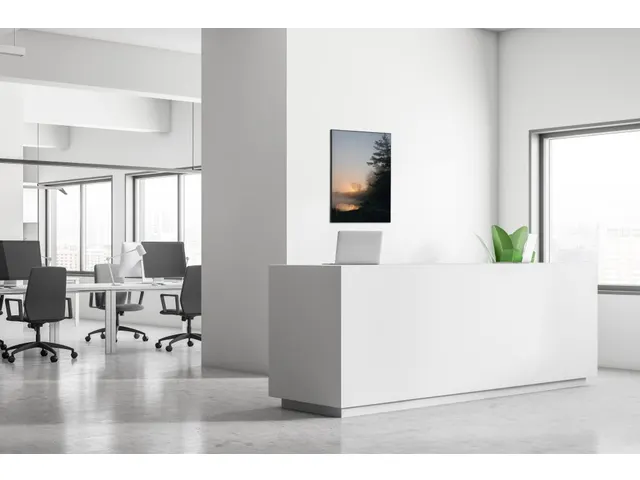 Wanddecoratie Textiel Set A2 Zonsopgang Bos