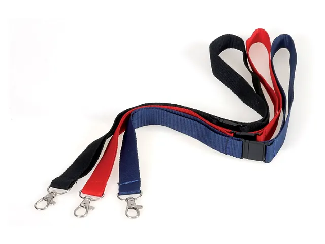 Badgekoord Europel rood