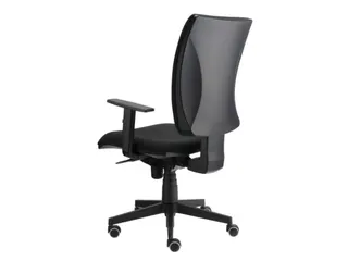 Bureaustoel Solid met armleuningen Zwart - 4