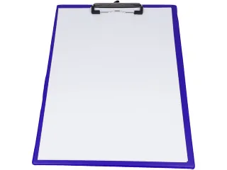 Klembord Westcott A4 blauw - 6