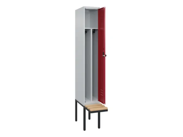 locker voor scheiding van kleding,HxBxD 2120x300x815mm,1vak