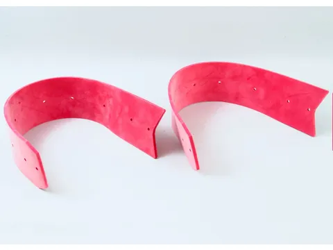 Zijrubber kit rood 28D34D