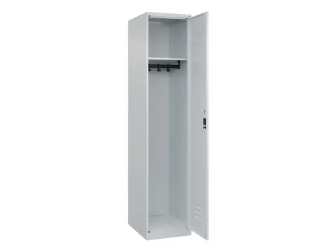 locker,HxBxD 1850x400x500mm,1vak,vak B 400mm,cil.-slot,staand op vloer
