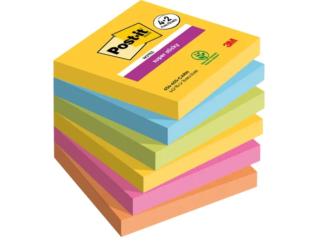 notes Carn 90 vel 76x76mm 4+2 GR