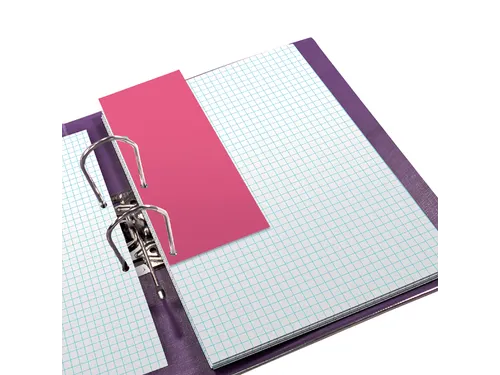 Scheidingsstrook Oxford duo 240x105mm roze