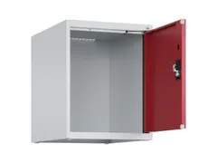 opzetkast,v. locker,1vak.,vak B 400mm,HxBxD 500x400x500mm,cilinderslot