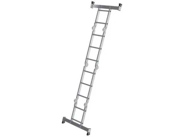 multifunctionele vouwladder,2x2/2x3,sporten,balk L 2,85m,aluminium