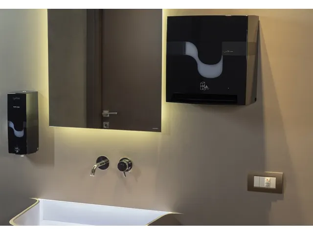 Zeepdispenser Celtex Megamini E-control zwart automatisch