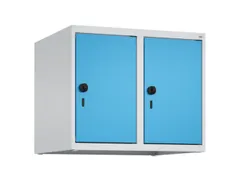 opzetkast,v. locker,2vak.,vak B 300mm,HxBxD 500x600x500mm,vleugeldeur