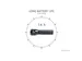 Lampe de poche MAULkronos S LED 14cm portée 196m 3W