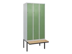 Dubbeldekse dekenkist,HxBxD 2120x900x815mm,3x2vak.,vak B 300mm
