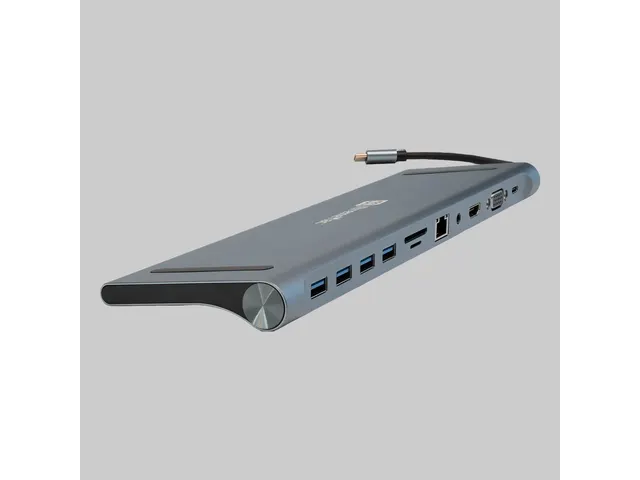 12 in 1 - Type-C Docking Hub Station