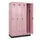 locker voor scheiding van kleding,HxBxD 1950x1200x500mm,4vak