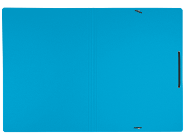 Leitz Doosvijl, geschikt voor maximaal 250 A4-vellen, elastische sluiting, flexibel kunststof, blauw, Urban Chic assortiment, 39480032