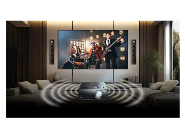 Optoma UHZ58LV 4K UHD Dual Laser Beamer 3000 ISO Lumen HDR10