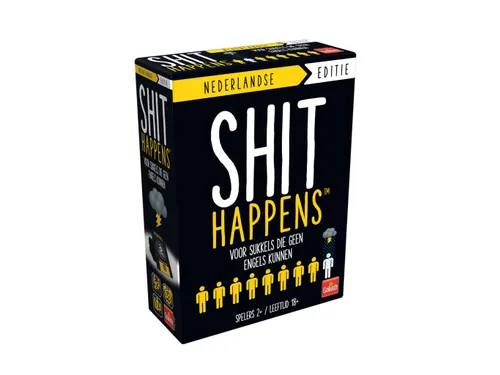 Goliath Kaartspel Shit Happens partyspel 18+