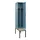 locker met bank,voor scheiding van kleding,HxBxD 2120x400x815mm,1vak