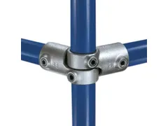 Kruisfitting 1Doorgang 2Insteken 90-180° Draaibaar 2-Delig Buismaat 1