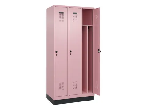 locker voor scheiding van kleding,HxBxD 1950x900x500mm,3vak