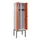 locker voor scheiding van kleding,HxBxD 2120x600x500mm,2vak