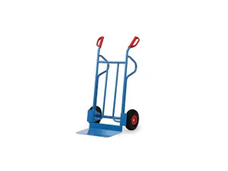 Steekwagen B1216P 350kg RAL5007 polyurethaan wielen - 1