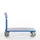 Platformwagen 1000kg Laadvlak Lxb 1200x800mm 1 Duwbeugel Ral 5010
