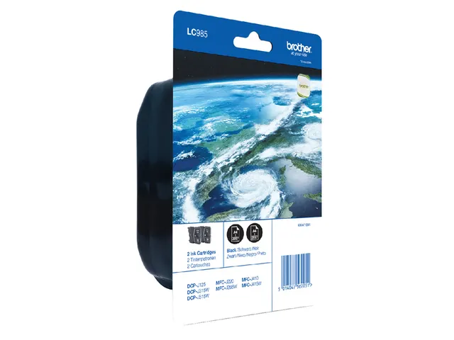 Inktcartridge Brother LC-985BK2 zwart 2x
