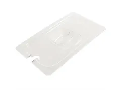 Harde deksel voor gastronorm voedselpan 1/2 met uitsparing