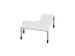 bureau à retour à hauteur réglable,HxlxP 720-840x1400x1400mm,Bl-bla