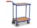 Chariot col de cygne charge 200kg avec 2 plateaux 605x500mm