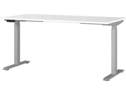 Elektrisch ihv bureau,HxBxD 720-1200x1600x800mm,blad wit