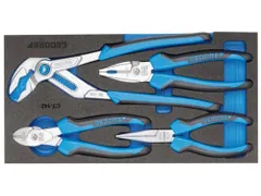 GEDORE 1500 CT1-142 Tangassortiment in module voor controlegereedschap