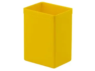 inzetbak v. stapelbak 26l HxLxB 122x94x73mm PP geel 30 stuks - 1