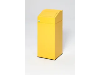 Afvalverzamelaar 45 liter 790x320x320mm recyclebaar materiaal geel - 3