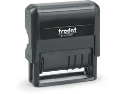 Tekststempel Met Datum Printy 4817 Woorden Frans zwart