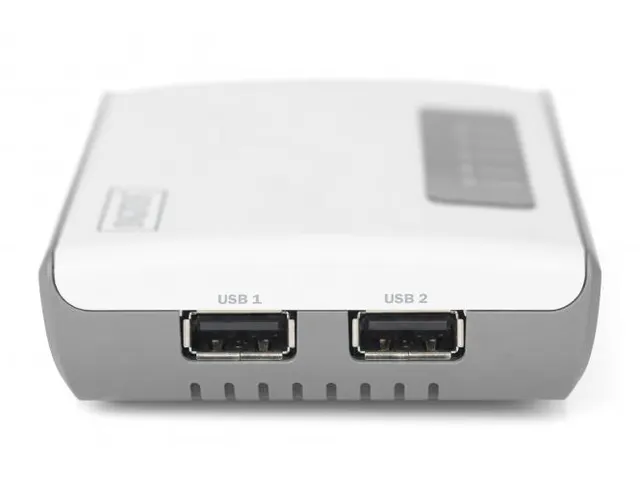 2-poorts USB 2.0 draadloze multifunctionele netwerkserver 300 Mbps