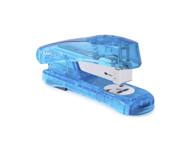 #Rapesco Nietmachine Snapper doorzichtig blauwnietjes 24-6