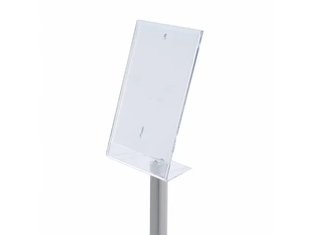 Infostandaard Design Slim A4 Zilver