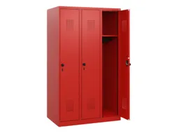 schoollocker,HxBxD 1530x900x500mm,3vak,vak B 300mm,draaigrendel