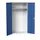 Lockerkast 2000x1050x550mm 1 vak, dubbele vleugeldeur, RAL5010