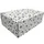 Cadeaupakketdoos Raadhuis 4 spetter 305x215x110mm krimp a 5 stuks
