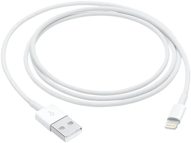 Câble Lightning USB 2.0 MXLY2ZM/A 1m blanc