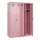 locker voor scheiding van kleding,HxBxD 1850x1200x500mm,4vak