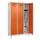 locker,HxBxD 1950x1200x500mm,3vak,vak B 400mm,cil.-slot,voeten